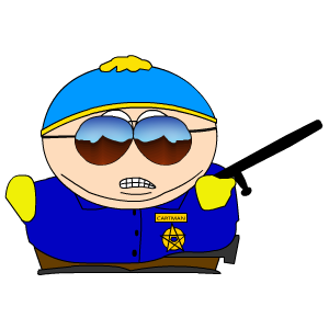 Cartman, Cop, Icon Icon
