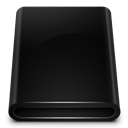 Black, Drive, Removable Icon