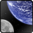 And, Earth, Moon Icon