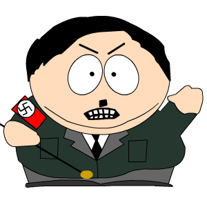 Cartman, Hitler, Icon, Zoomed Icon