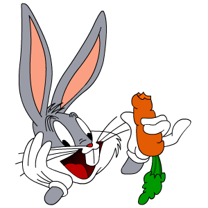 Bugs, Bunny, Carrot Icon