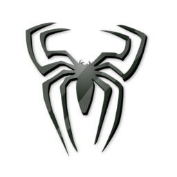 Black, Spider Icon