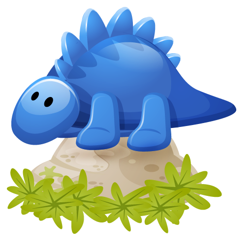 Blue, Dino Icon