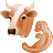 Cow, Embryo Icon