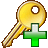 Add, Key Icon