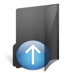 Folder, Upload Icon