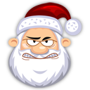 Angry, Santaclaus Icon