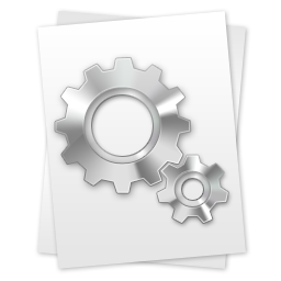 File, Settings Icon