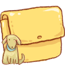 Dog, Folder, Hp Icon