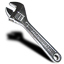 Adjustable, Wrench Icon