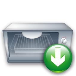 Down, Oven Icon