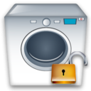 Machine, Unlock, Washing Icon