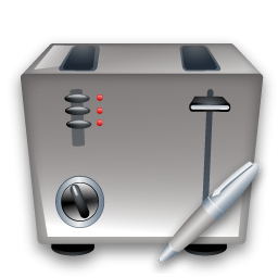 Toaster, Write Icon