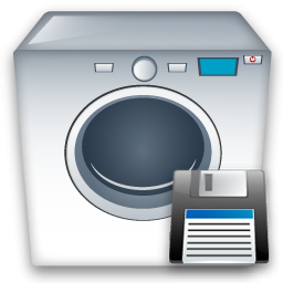 Machine, Save, Washing Icon