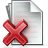 Delete, Document Icon