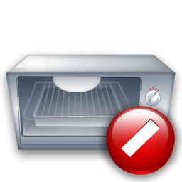 Cancel, Oven Icon