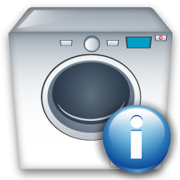 Info, Machine, Washing Icon