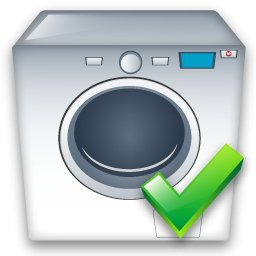 Machine, Ok, Washing Icon