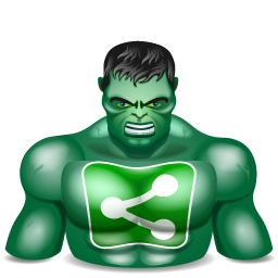 Hulk, Sharethis Icon
