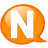 Balloon, n, Orange, Speech Icon