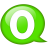 Balloon, Green, o, Speech Icon