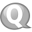 Balloon, q, Speech, White Icon