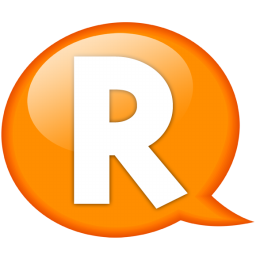 Balloon, Orange, r, Speech Icon
