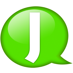 Balloon, Green, j, Speech Icon