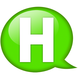 Balloon, Green, h, Speech Icon