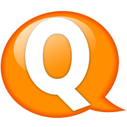 Balloon, Orange, q, Speech Icon