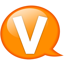 Balloon, Orange, Speech, v Icon
