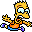 Bart, Falling Icon