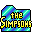Blue, Folder, Green, Simpsons Icon