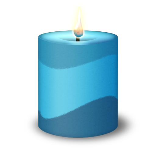 Candle, Colorful Icon