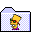 Bart, Cool, Folder Icon