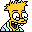Bart, Mad, Scientist Icon