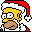 Homer, Santa Icon