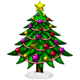 Christmas, Tree Icon