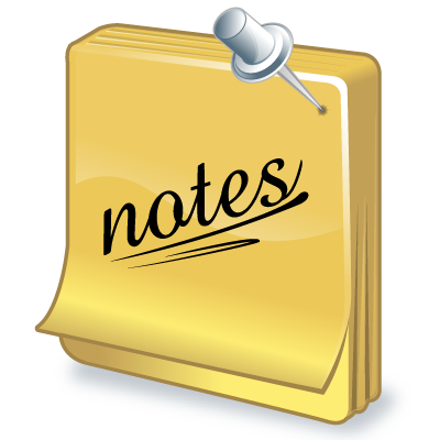 Notes, Task Icon