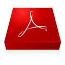 Acrobat, Adobe, Inverted Icon