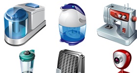 Real Vista Electrical Appliances Icons