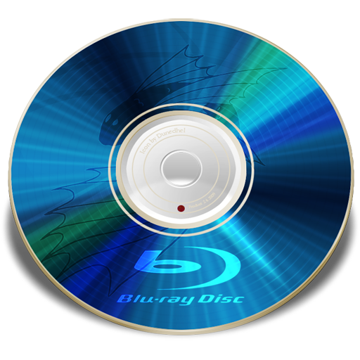 Blu, Disc, Ray Icon