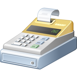 Cash, Register Icon