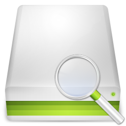 Disk, Hard, Search Icon