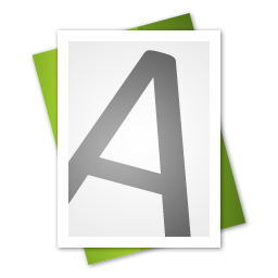 Alt, File, Font Icon