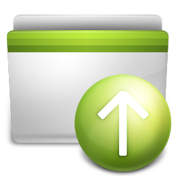 Folder, Upload Icon