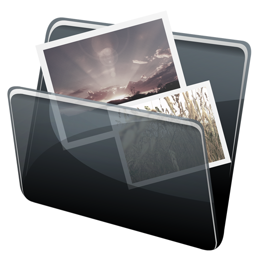 Dock, Folder, Hp, Pictures Icon