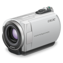 Handycam, Lens, Purple Icon