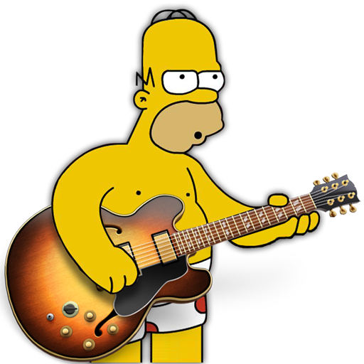 Band, Garage, Homer Icon
