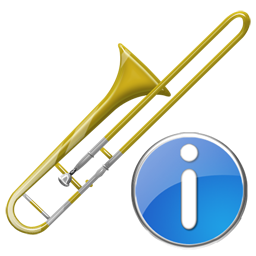 Info, Trombone Icon
